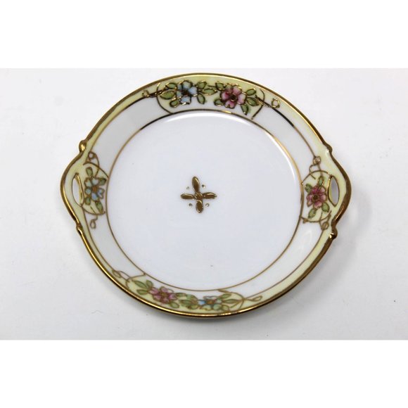 ANTIQUE MORIMURA NIPPON MORIAGE 7 PIECE NUT SERVIN - Picture 5 of 8